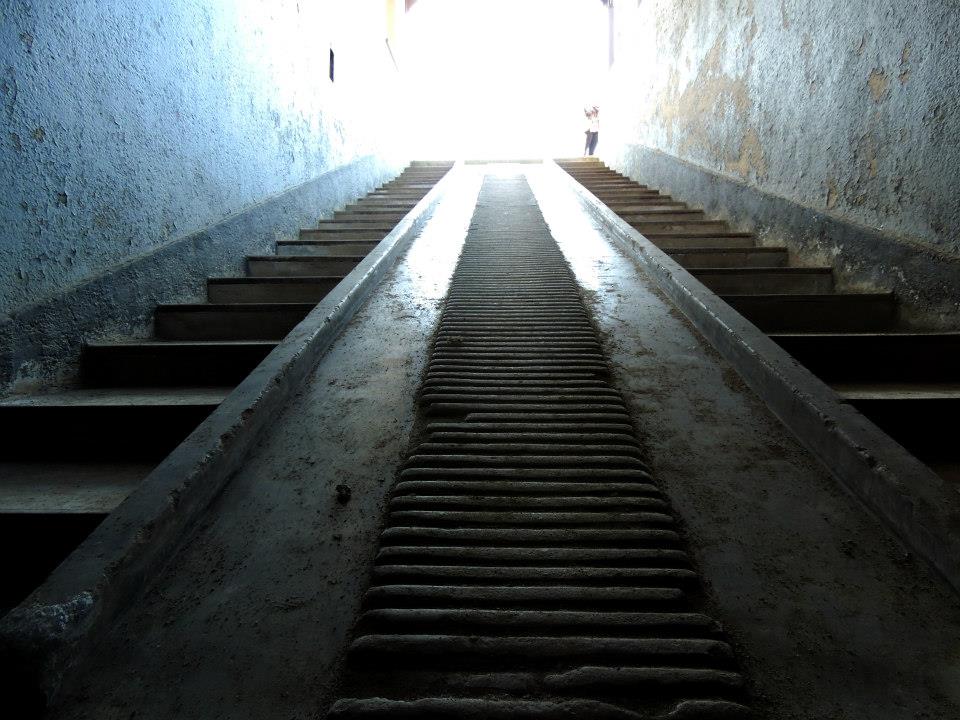 Picture of a ramp in former KZ Sachsenhausen